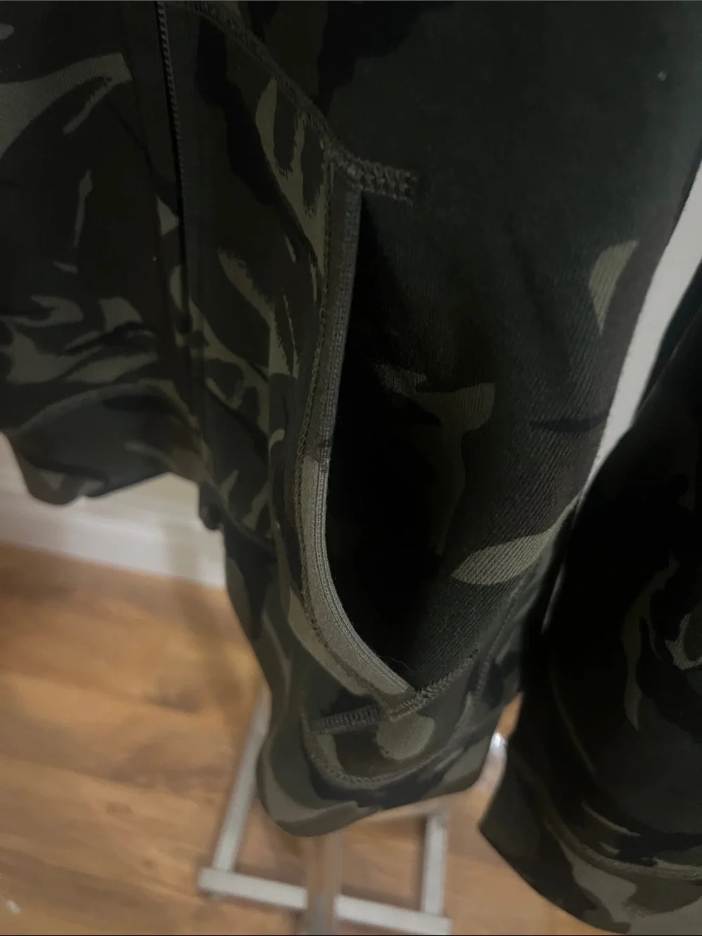 Polo by Ralph Lauren Olive & Black Camo Full Zip Sweatshirt Hoodie